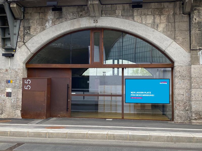 Schaufensterscreen Bögen Innsbruck